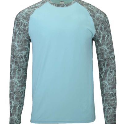 NautAtee ll Atlantic Colorblock Performance Long Sleeve T-Shirt Thumbnail