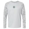 Cayman Performance Camo Colorblock Long Sleeve T-Shirt Thumbnail