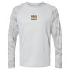 Cayman Performance Camo Colorblock Long Sleeve T-Shirt Thumbnail
