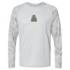 Cayman Performance Camo Colorblock Long Sleeve T-Shirt Thumbnail