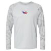 Cayman Performance Camo Colorblock Long Sleeve T-Shirt Thumbnail