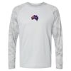 Cayman Performance Camo Colorblock Long Sleeve T-Shirt Thumbnail