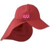 6-Panel UV Low-Profile Cap with Elongated Bill and Neck Cape Thumbnail
