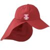 6-Panel UV Low-Profile Cap with Elongated Bill and Neck Cape Thumbnail